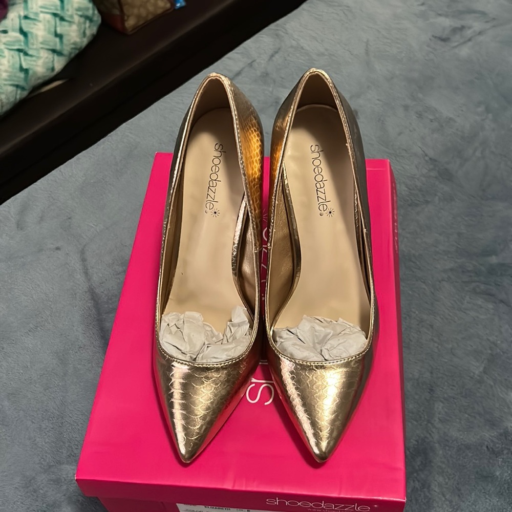 Rose Gold heels